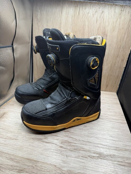DC Travis Rice double Boa Snowboard Boots 2017 mens 9 black main image 4